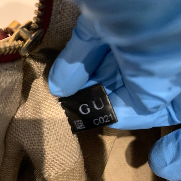 Gucci Red Dome Crossbody Bag Sku#85969 (gently used) - Picture 11 of 12